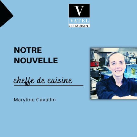 Nouvelle cheffe de cuisine depuis le 1er décembre 2022 - Hotel Vatel Martigny