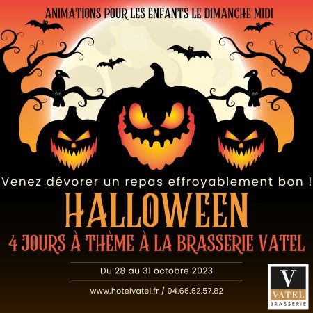 Halloween à la Brasserie Vatel - Hotels Vatel France