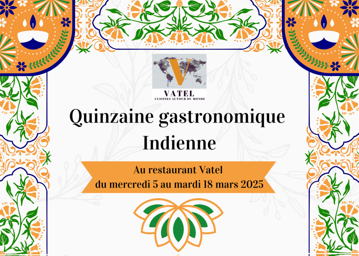 Quinzaine gastronomique - Hotel Vatel Martigny