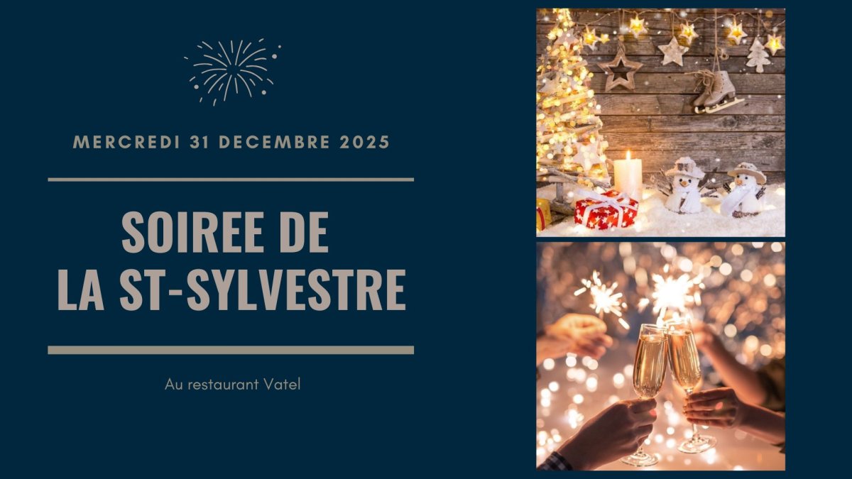 Soirée de la Saint Sylvestre - Hotel Vatel Martigny