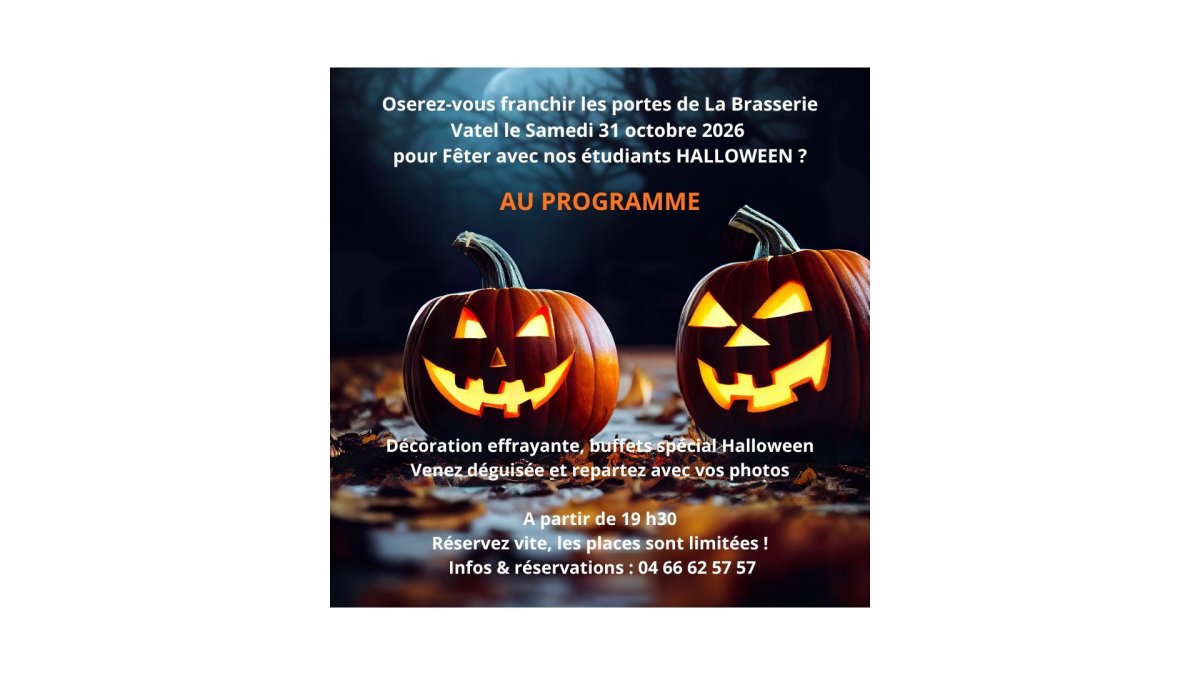 HALLOWEEN - Hotels Vatel France