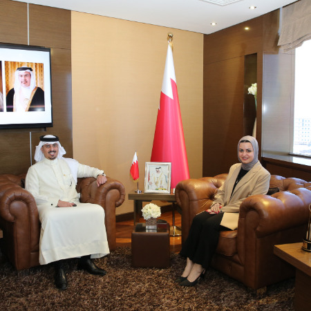 Youth Minister, Vatel discuss hospitality training opportunities for Bahraini youth