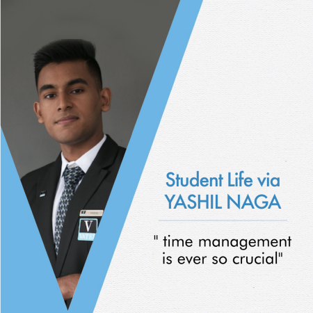 Student life as seen by Yashil Naga