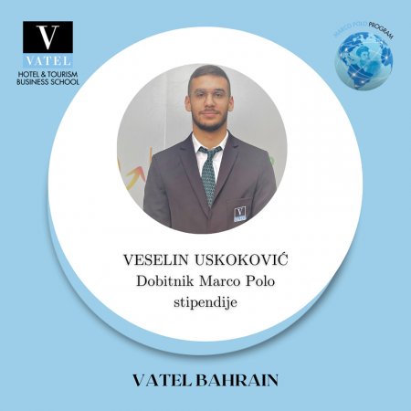 Veselin Uskoković - Marco Polo exchange program participant  - Vatel