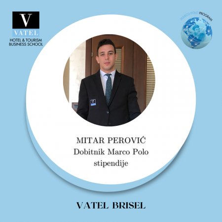 Mitar Perović - Marco Polo exchange program participant 