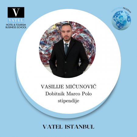 Vasilije Mićnović - Marco Polo exchange program participant 