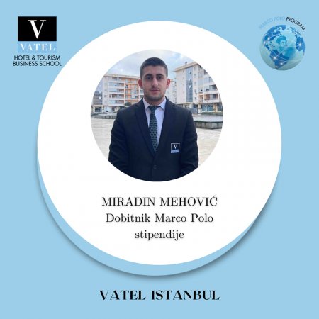 Miradin Mehović - Marco Polo exchange program participant  - Vatel