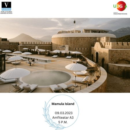 The presentation of Mamula Island hotel