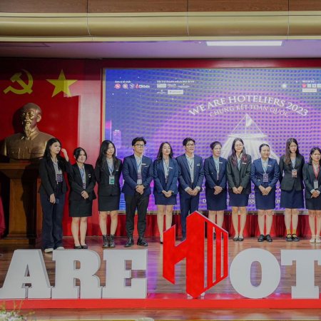 STUDENTS OF THE INTERNATIONAL HOTEL MANAGEMENT PROGRAM – JOURNEY TO THE FINALE OF “WE ARE HOTELIERS” 2023 - Vatel