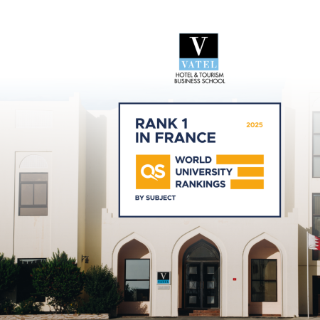 Vatel, ranked first in France for the fourth consecutive year - Vatel