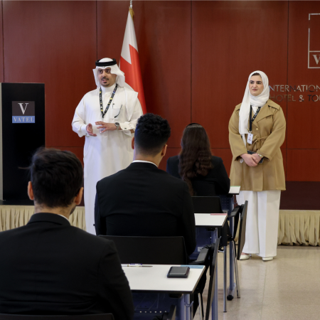General Director of Vatel Bahrain Reviews Progress of Final Examinations - Vatel