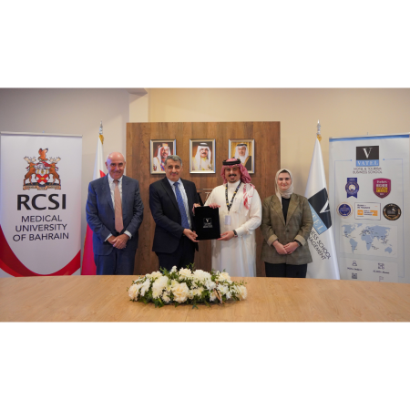 RCSI Medical University of Bahrain and Vatel Bahrain  Hotel  and Tourism Business School Launch Strategic Partnership Linking Healthcare Education and Hospitality - Vatel